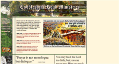 Desktop Screenshot of cobblestoneroadministry.org